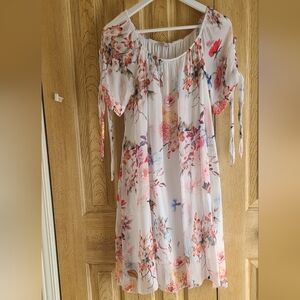 bellambra silk dress NWT BELLAMBRA Women XL Made in Italy Silk Blend Halter Neck Maxi Dress Navy/Sand